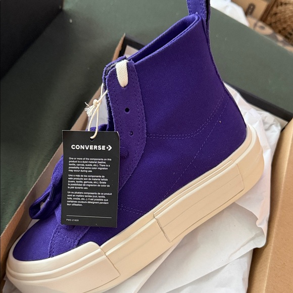 Converse CTAS Cruise Hi Purple Sneakers - Picture 2 of 3